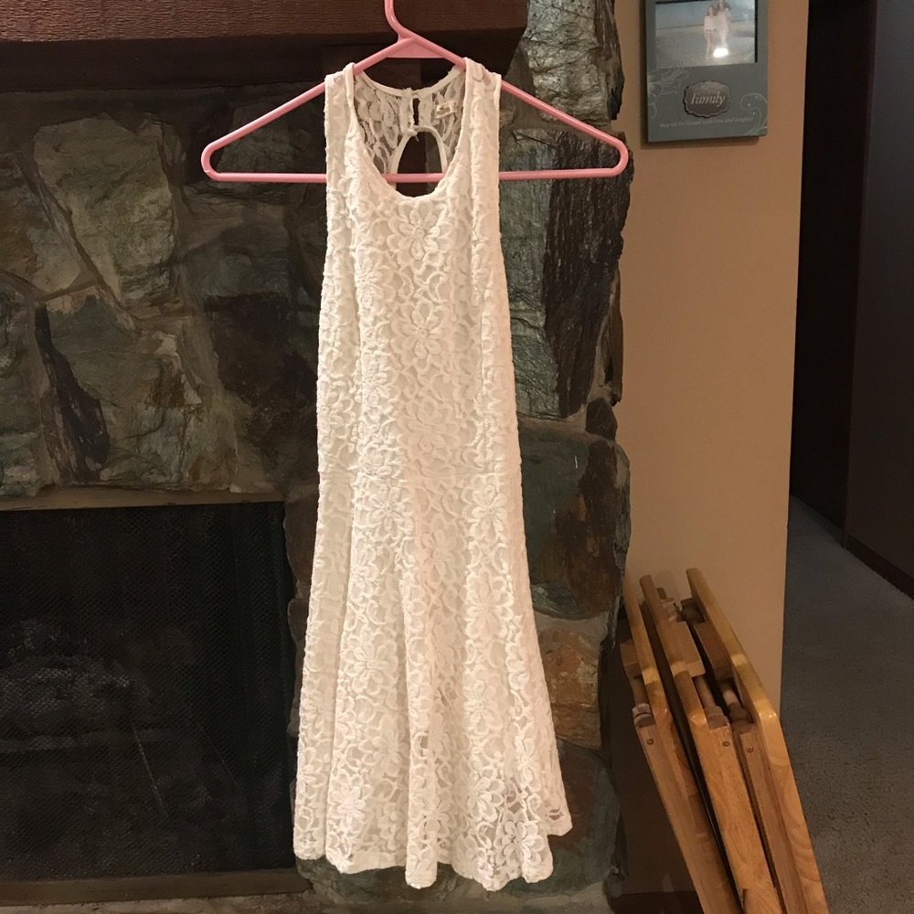 White Lace Dress